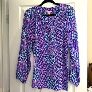 Lilly Pulitzer Retired Print Elsa Top